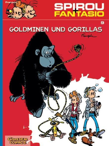 Cover: 9783551772091 | Spirou und Fantasio. Goldminen und Gorillas. (Bd. 9) | Andre Franquin