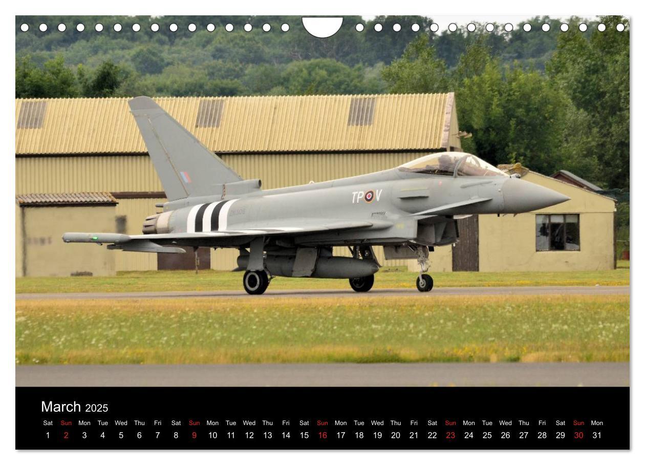 Bild: 9781325954308 | The Mighty Eurofighter Typhoon (Wall Calendar 2025 DIN A4...