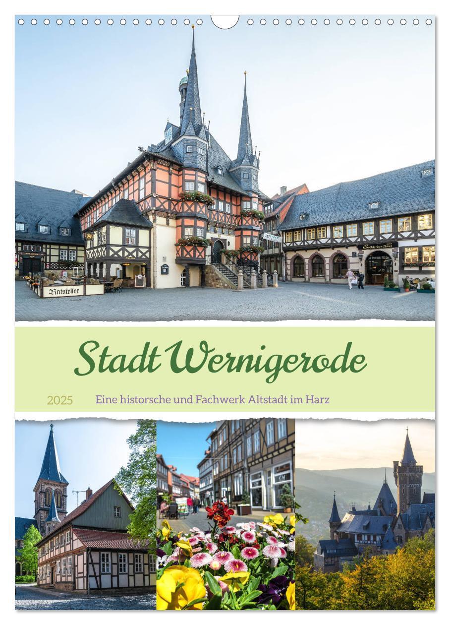 Cover: 9783435883578 | Stadt Wernigerode (Wandkalender 2025 DIN A3 hoch), CALVENDO...