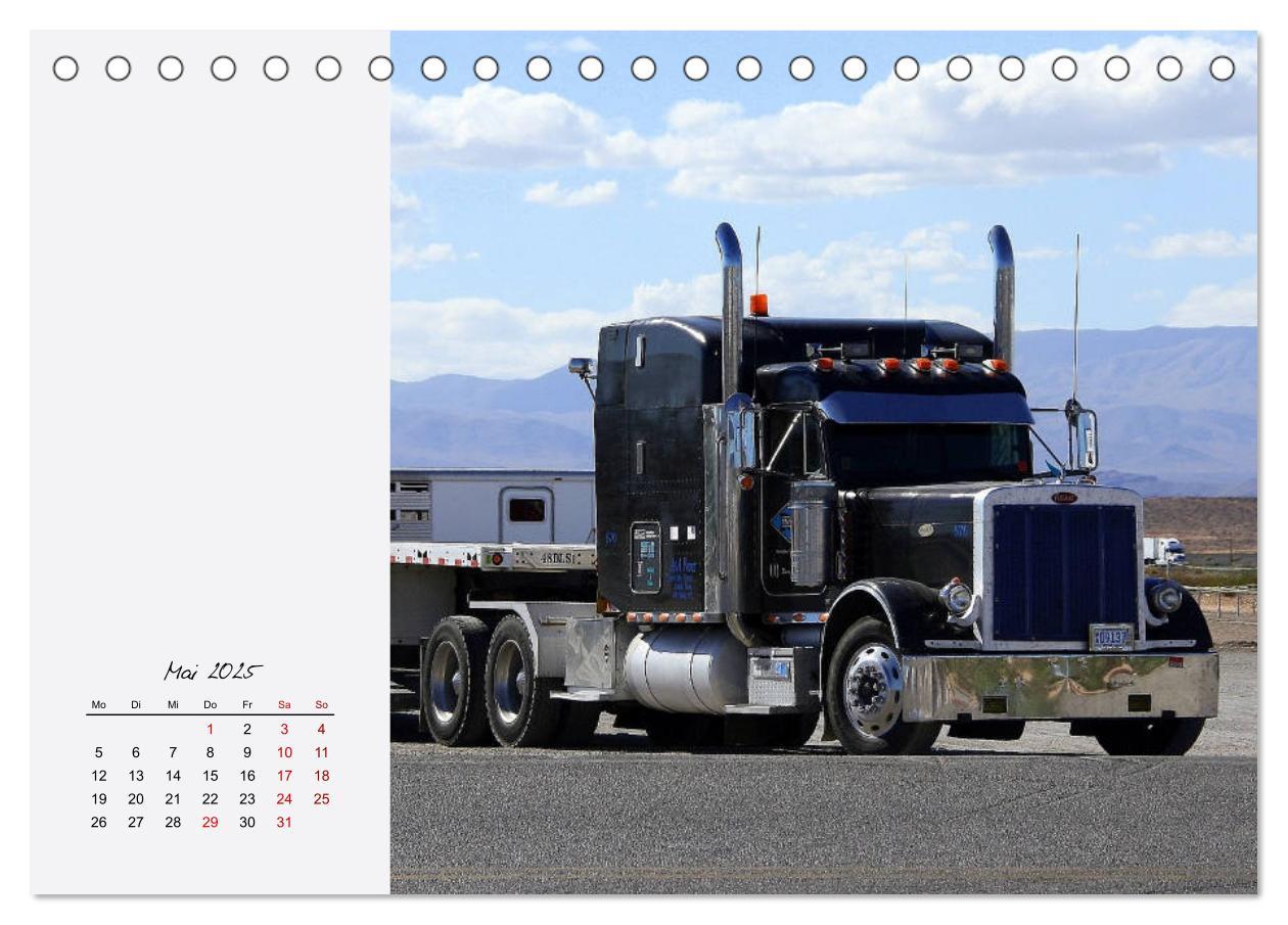 Bild: 9783435337262 | Langhauber. Coole Trucks in den USA (Tischkalender 2025 DIN A5...