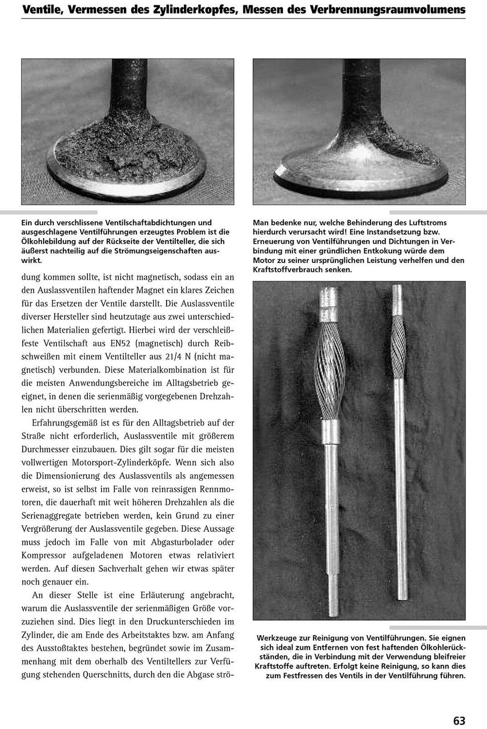 Bild: 9783898803496 | Praxishandbuch Zylinderköpfe | Technik, Tuning, Modifikationen | Buch