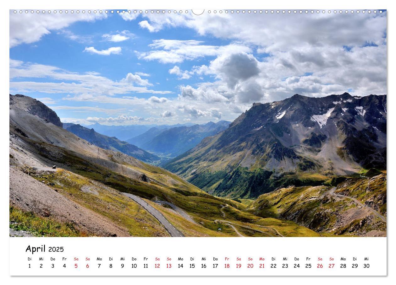 Bild: 9783435442485 | Französische Alpen - Route des Grandes Alpes (Wandkalender 2025 DIN...