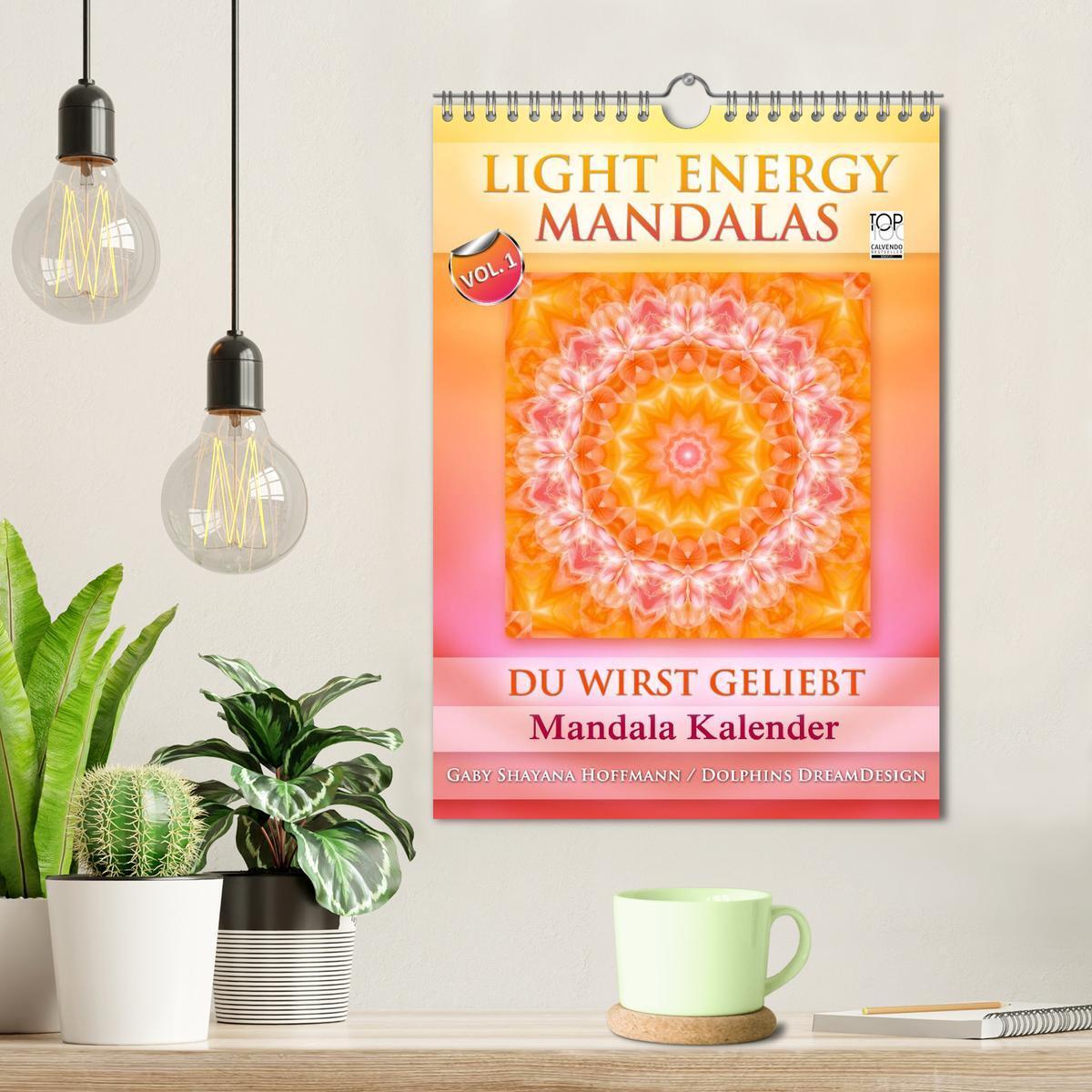 Bild: 9783457086469 | Light Energy Mandalas - Kalender - Vol. 1 (Wandkalender 2025 DIN A4...