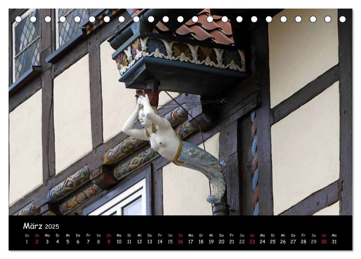 Bild: 9783435834662 | Rinteln (Tischkalender 2025 DIN A5 quer), CALVENDO Monatskalender