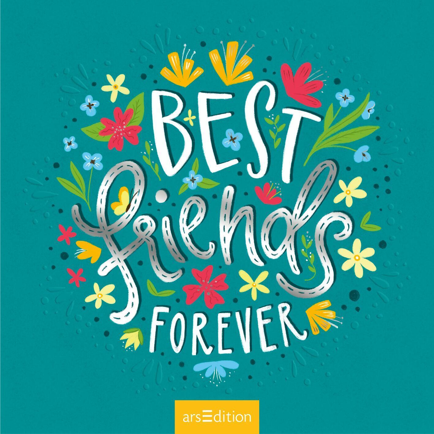 Bild: 4014489127741 | Freundebuch Best Friends Forever (Handlettering) | Buch | 96 S. | 2022