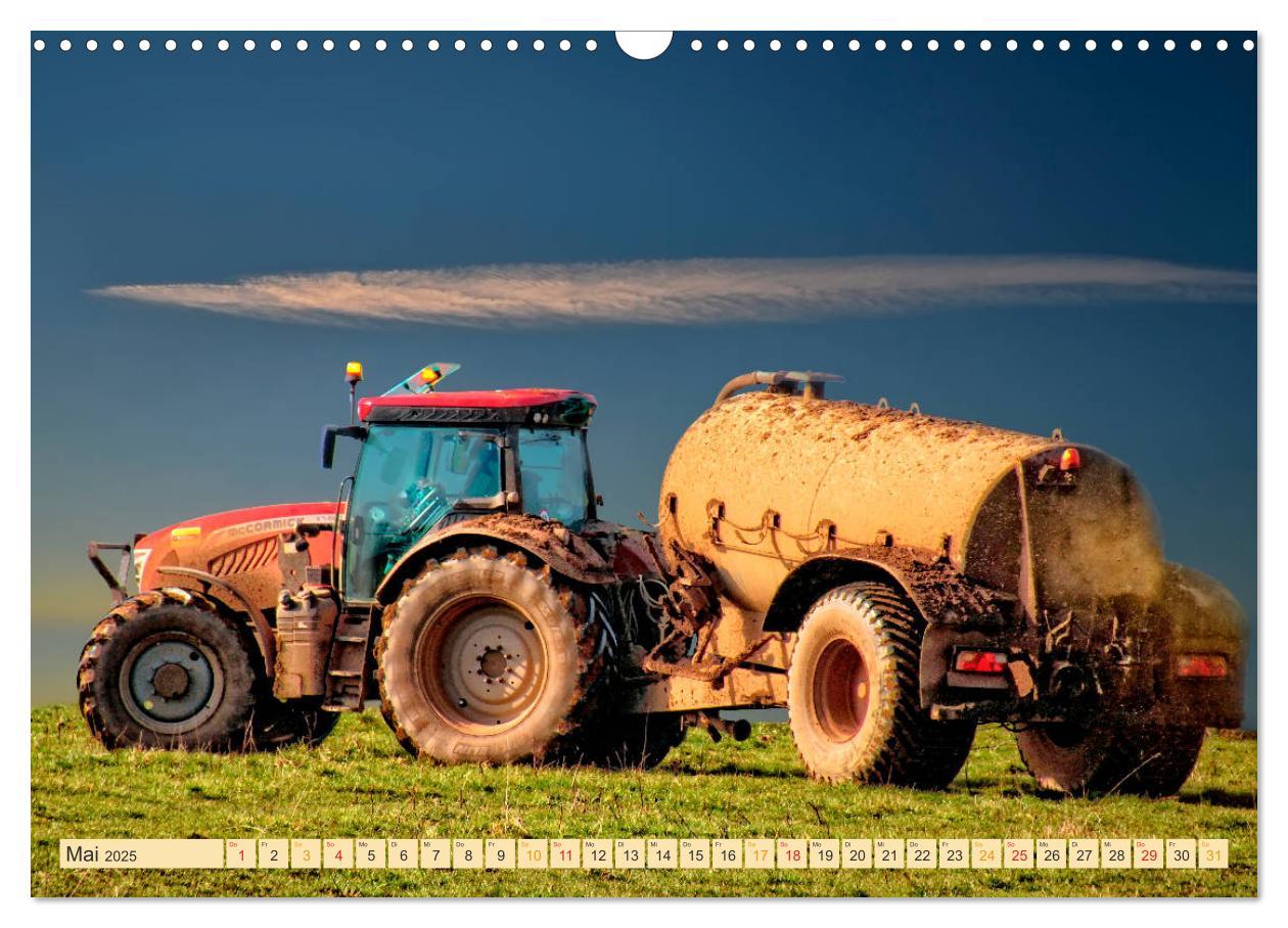 Bild: 9783435381678 | Landwirtschaft - Hightech und Handarbeit (Wandkalender 2025 DIN A3...