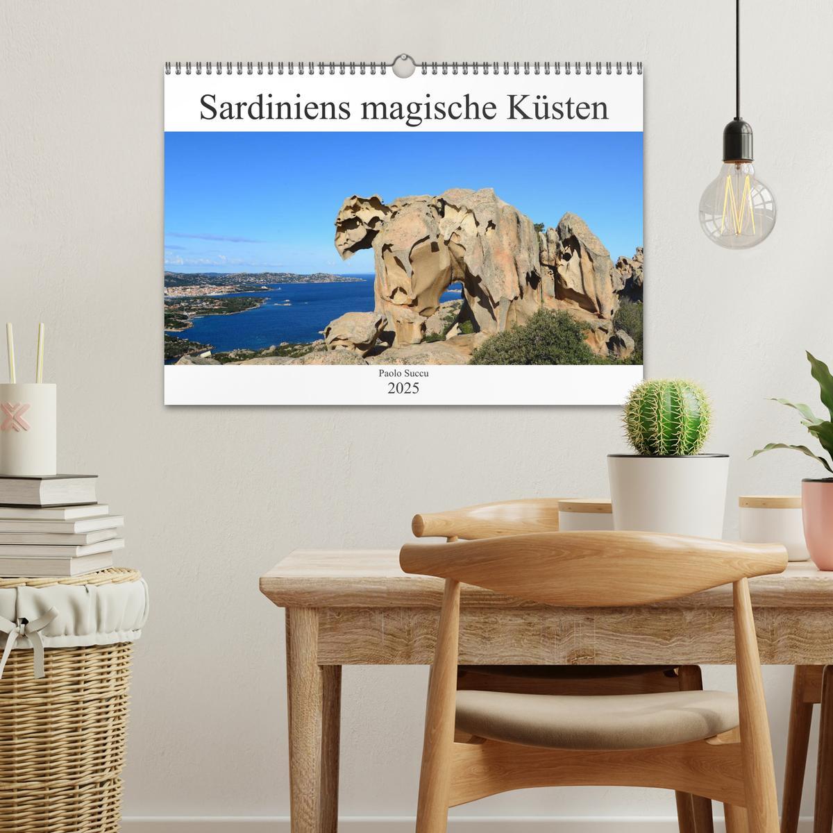 Bild: 9783435560790 | Sardiniens magische Küsten (Wandkalender 2025 DIN A3 quer),...