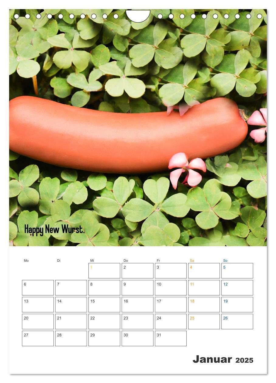 Bild: 9783435885817 | Ist mir Wurst Kalender (Wandkalender 2025 DIN A4 hoch), CALVENDO...