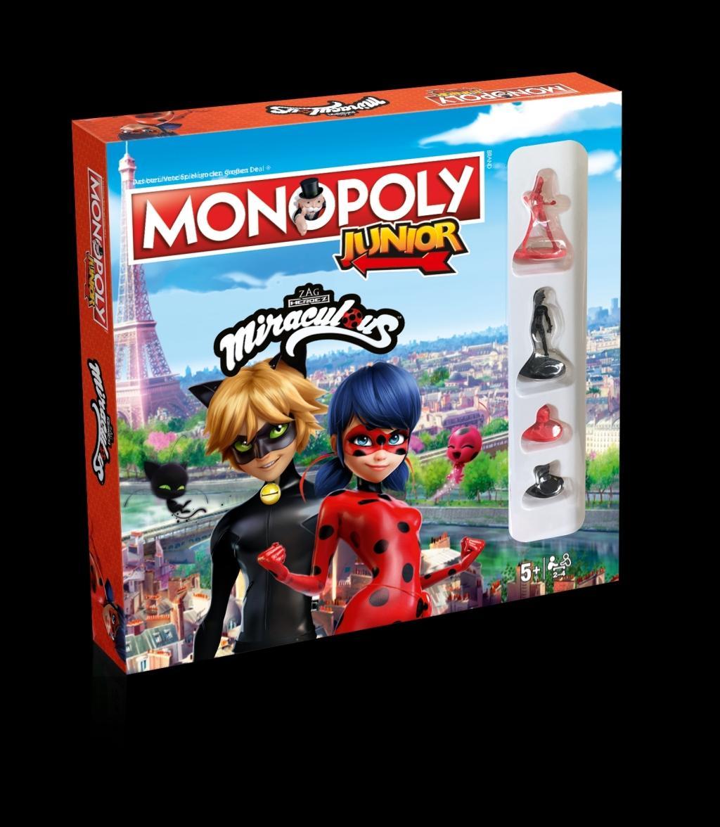 Cover: 4035576045601 | Monopoly Junior Miraculous | Spiel | Deutsch | 2022 | Winning Moves