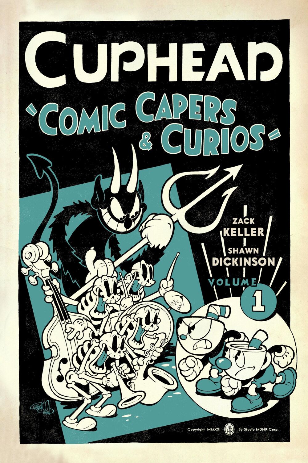 Cover: 9781506712482 | Cuphead Volume 1: Comic Capers &amp; Curios | Zack Keller | Taschenbuch