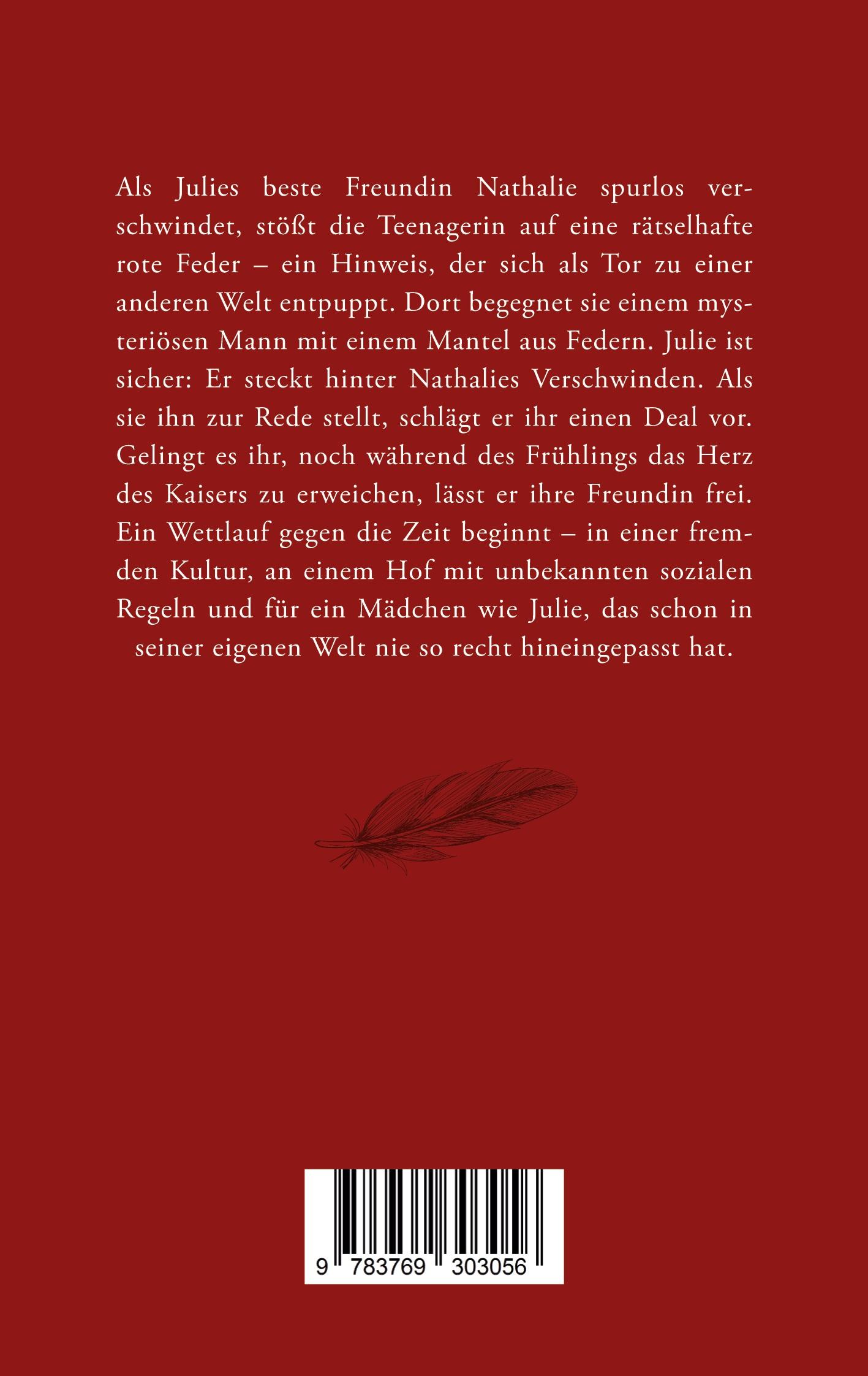 Rückseite: 9783769303056 | Die rote Feder | Simone Altendorfer | Taschenbuch | Paperback | 282 S.