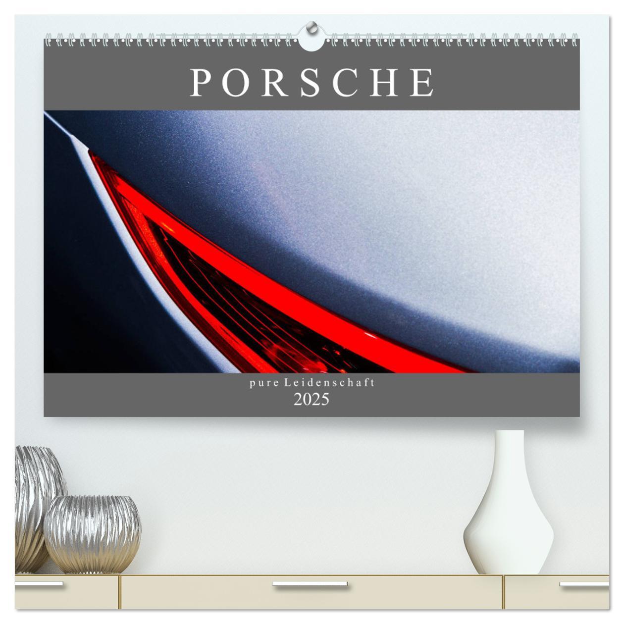 Cover: 9783435366569 | Porsche - pure Leidenschaft (hochwertiger Premium Wandkalender 2025...