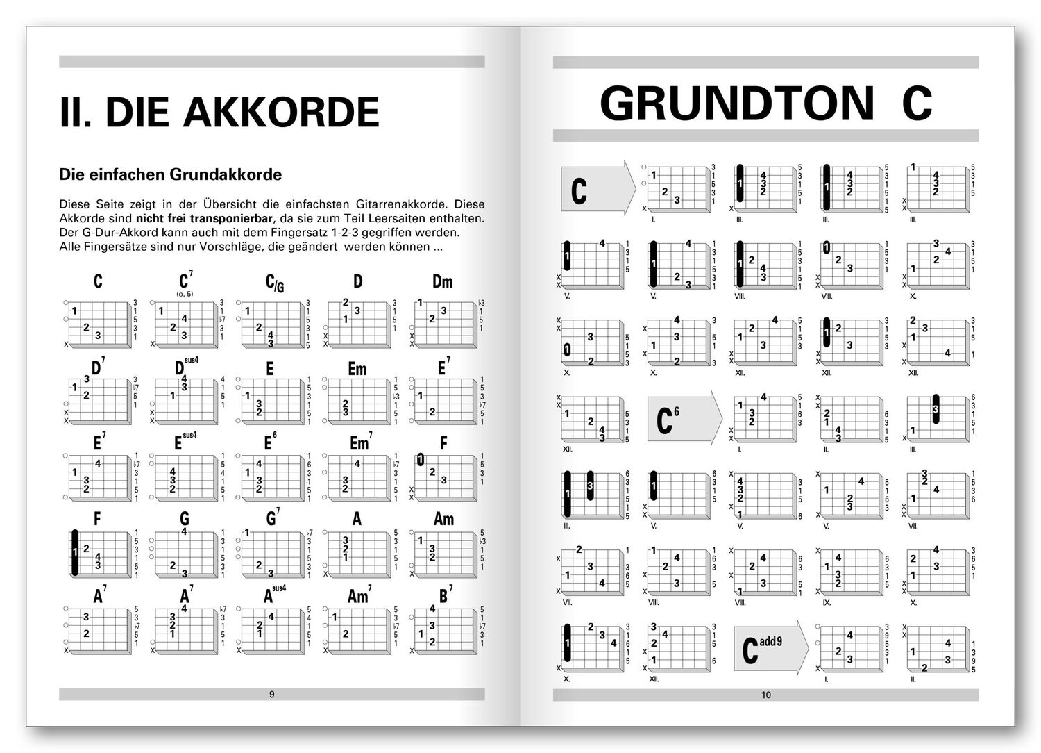 Bild: 9783802402494 | Grifftabelle für Gitarre | Norbert Opgenoorth (u. a.) | Taschenbuch