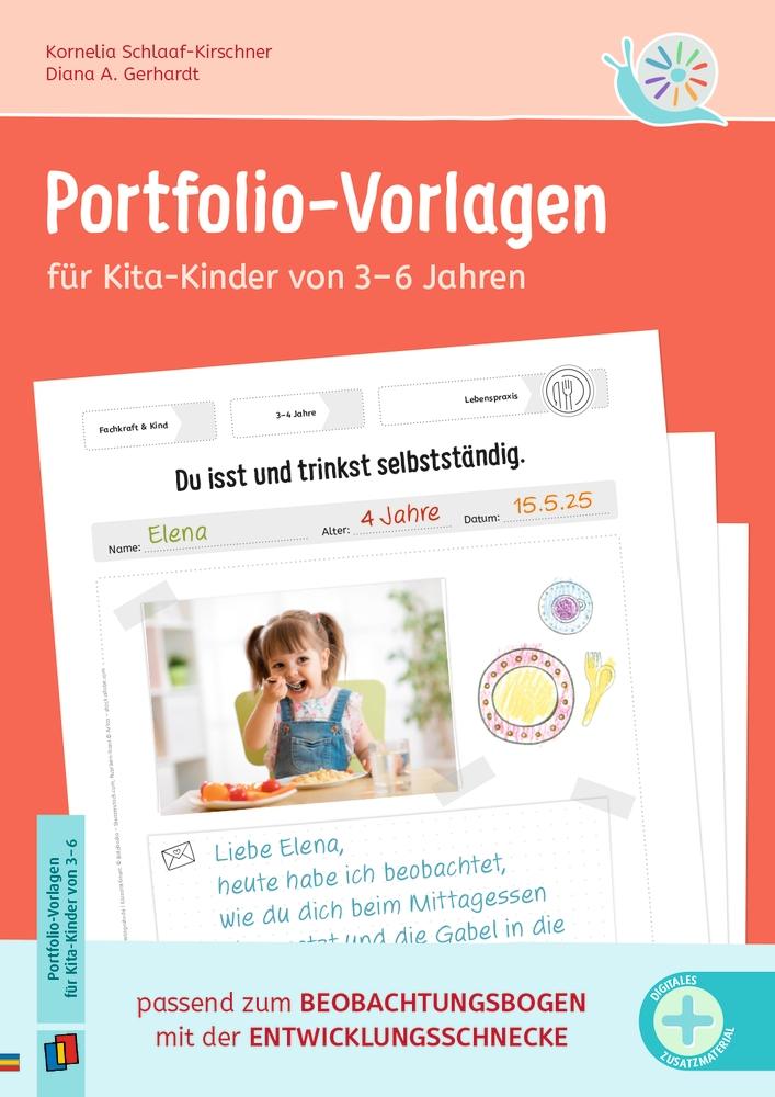 Cover: 9783834668493 | Portfolio-Vorlagen für Kita-Kinder von 3-6 Jahren | Broschüre | 88 S.