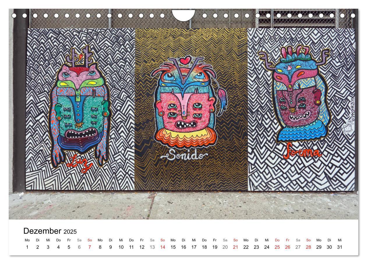 Bild: 9783435257164 | Brooklyn Street Art (Wandkalender 2025 DIN A4 quer), CALVENDO...