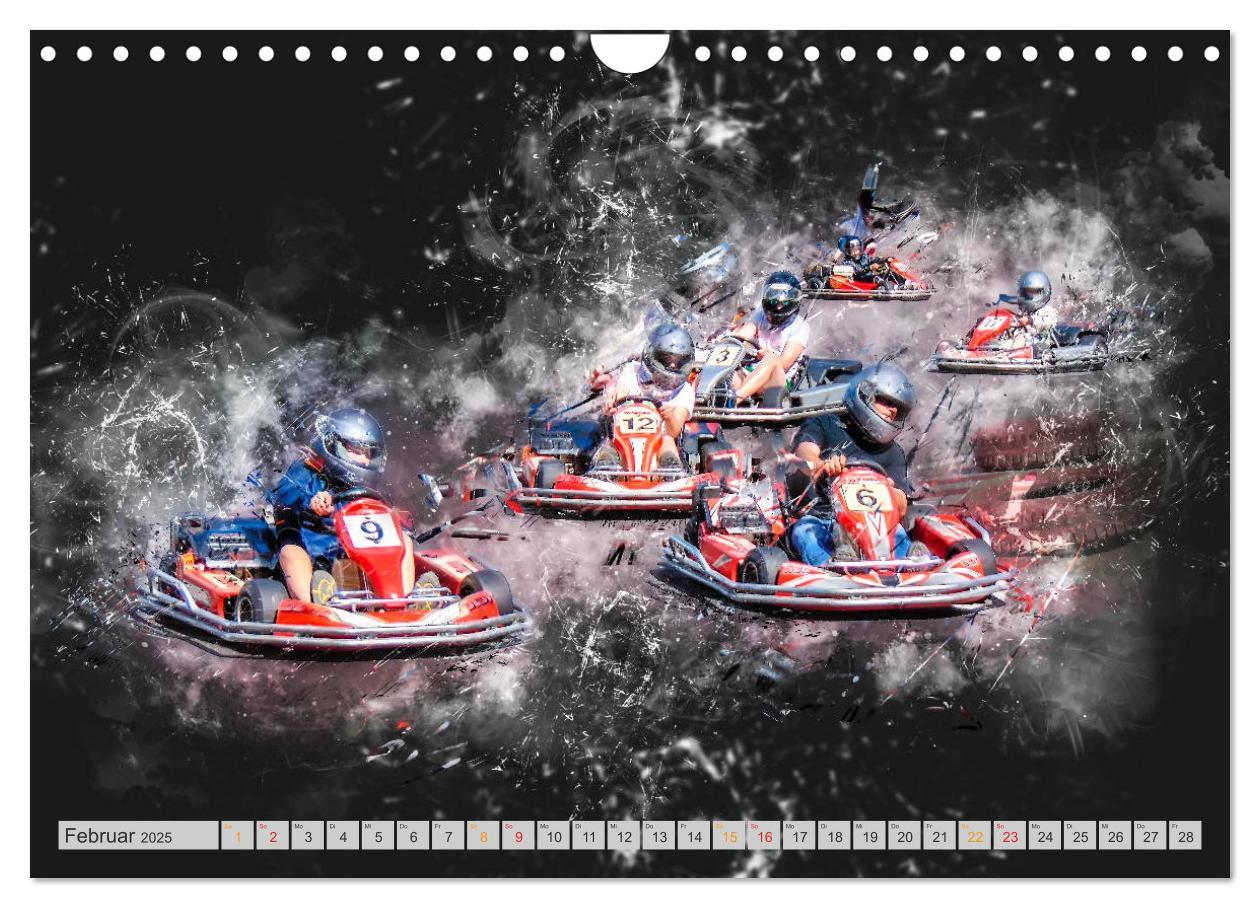 Bild: 9783435387717 | GoKart - extrem cool (Wandkalender 2025 DIN A4 quer), CALVENDO...