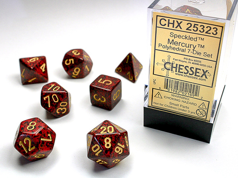 Cover: 601982021092 | Speckled® Polyhedral Mercury™ 7-Die Set | deutsch | Chessex