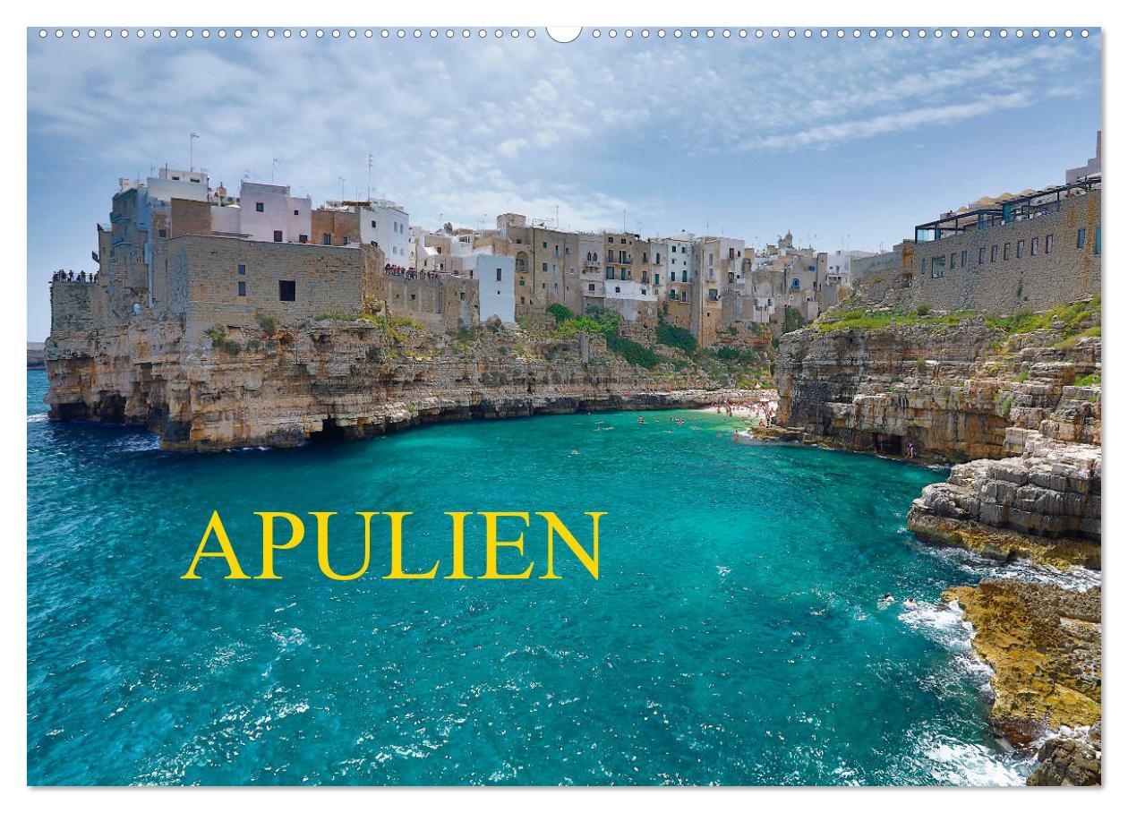 Cover: 9783435203581 | Apulien (Wandkalender 2025 DIN A2 quer), CALVENDO Monatskalender