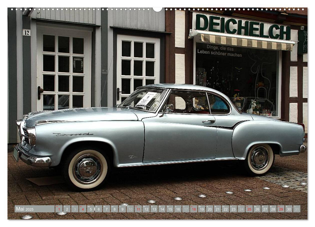 Bild: 9783435493241 | Oldtimer vergangenger Jahrzehnte (Wandkalender 2025 DIN A2 quer),...