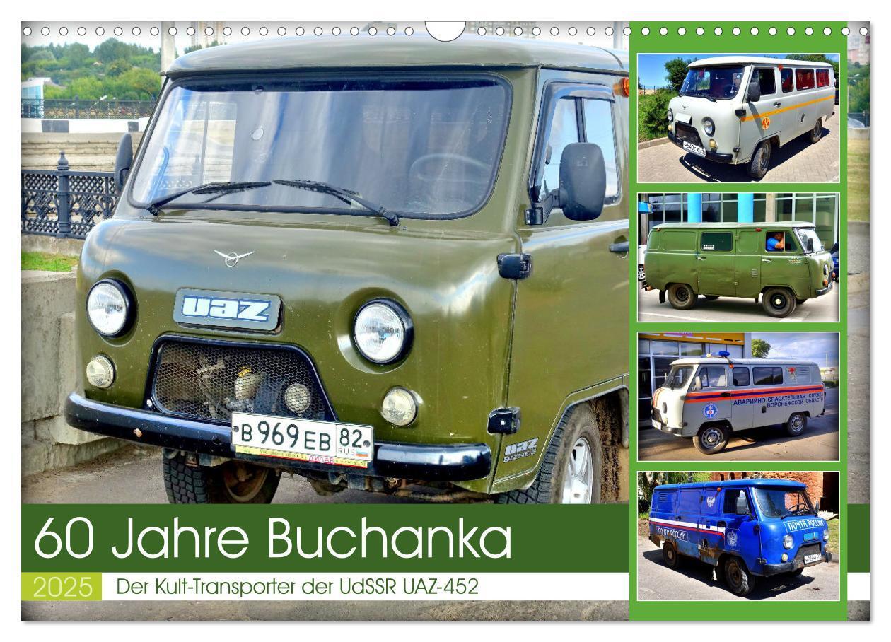 Cover: 9783457200636 | 60 Jahre Buchanka - Der Kult-Transporter der UdSSR UAZ-452...