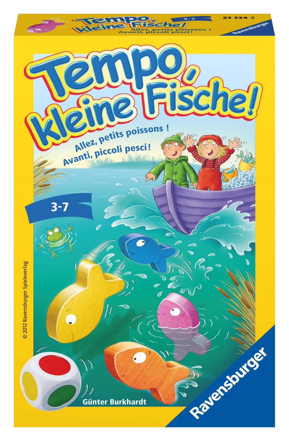 Cover: 4005556233342 | Tempo, kleine Fische! | Günter Burkhardt | Spiel | 233342 | Deutsch