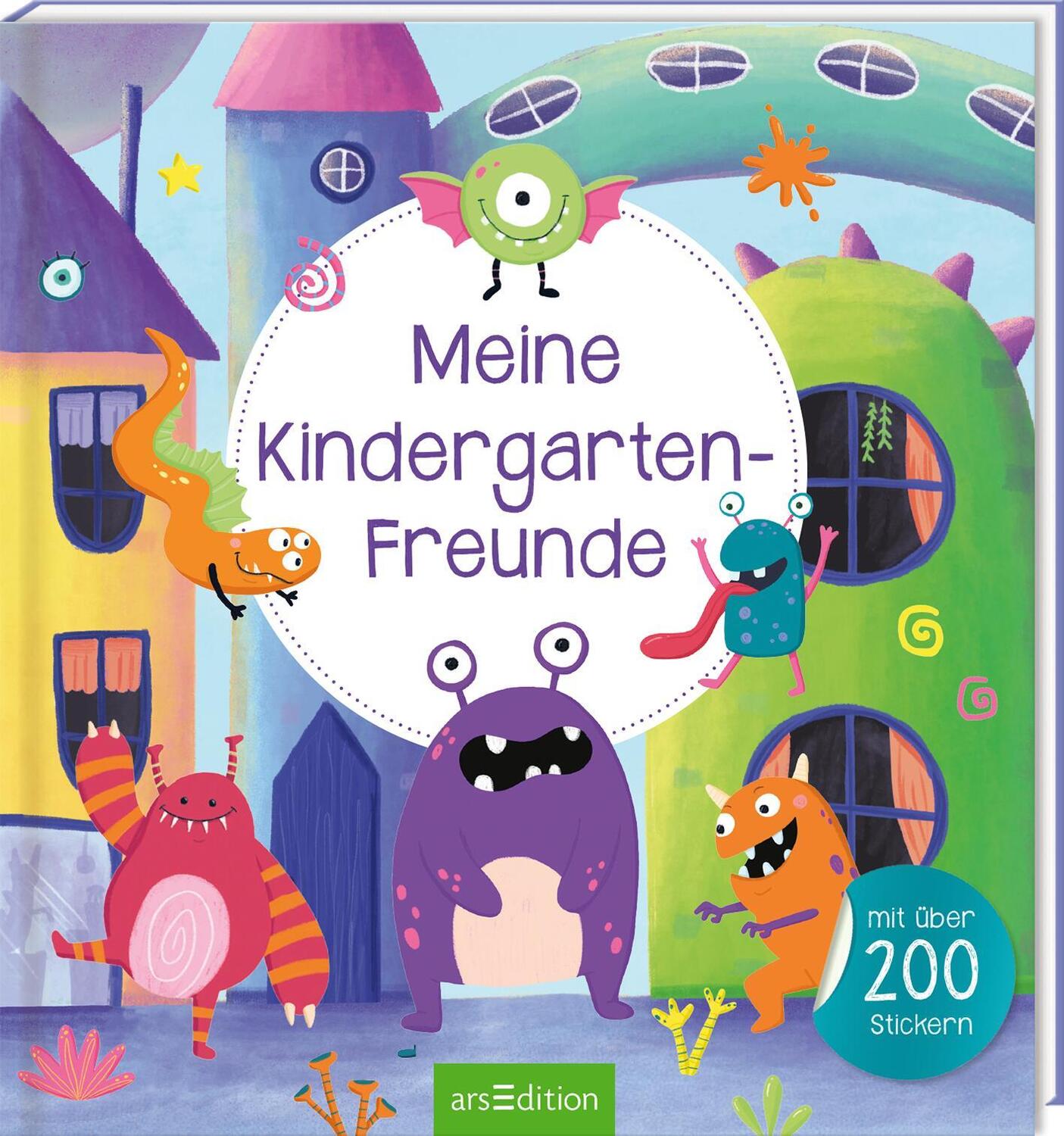 Cover: 4014489134022 | Meine Kindergarten-Freunde - Monster | Mit über 200 Stickern | Dietz