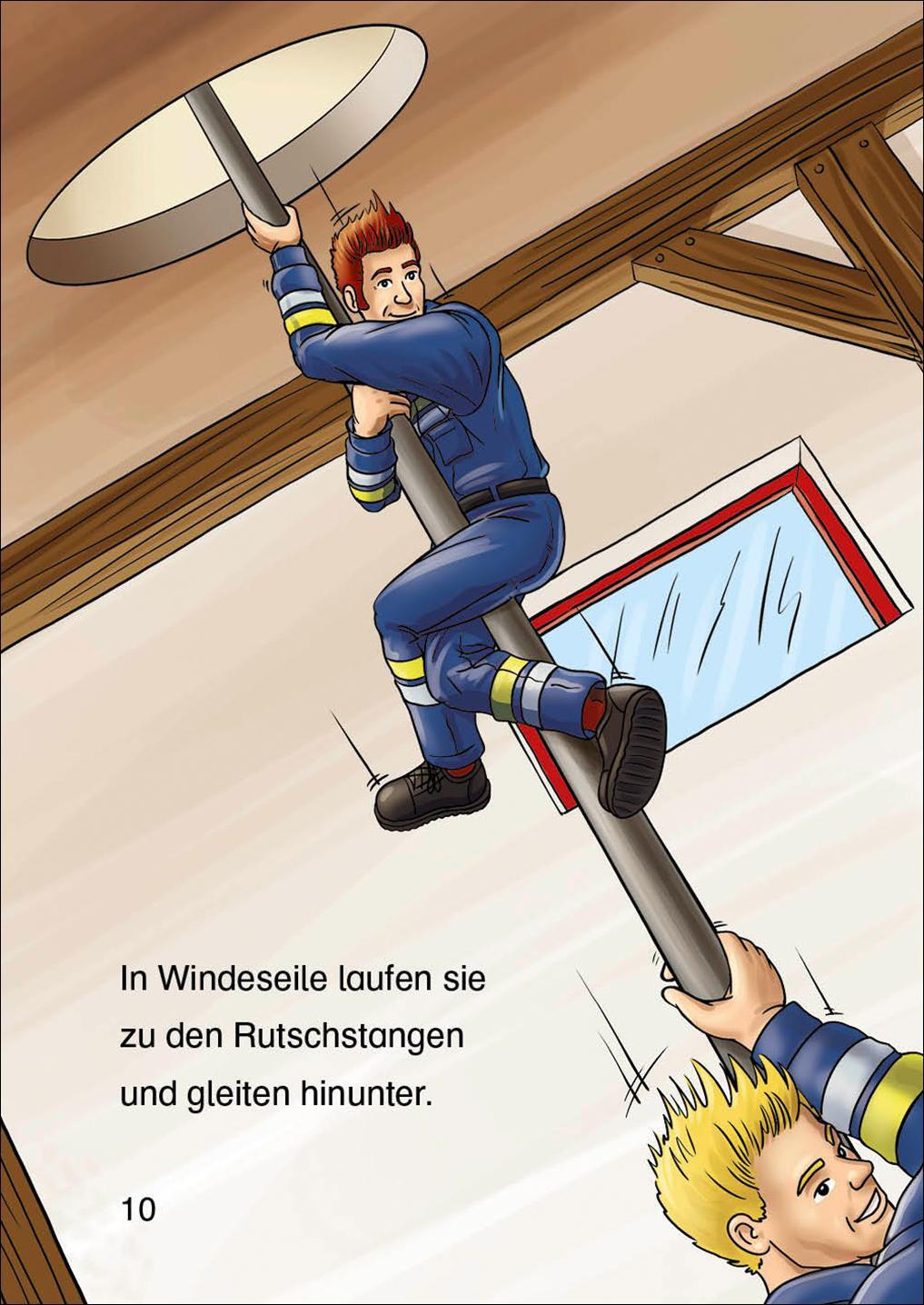 Bild: 9783743207578 | Leselöwen 1. Klasse - Achtung, Feuerwehr im Einsatz! | Neubauer | Buch