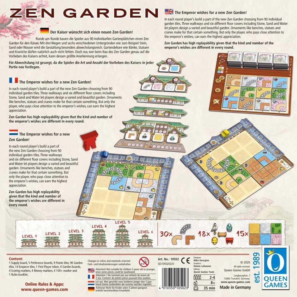 Bild: 4010350105023 | Zen Garden | Mike Georgiou | Spiel | In Spielebox | 105023 | Deutsch