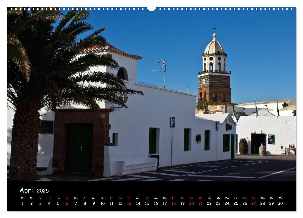 Bild: 9783435799916 | Lanzarote (Wandkalender 2025 DIN A2 quer), CALVENDO Monatskalender