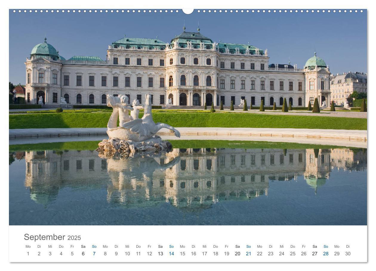 Bild: 9783435452880 | Traumhaftes Wien 2025 (Wandkalender 2025 DIN A2 quer), CALVENDO...