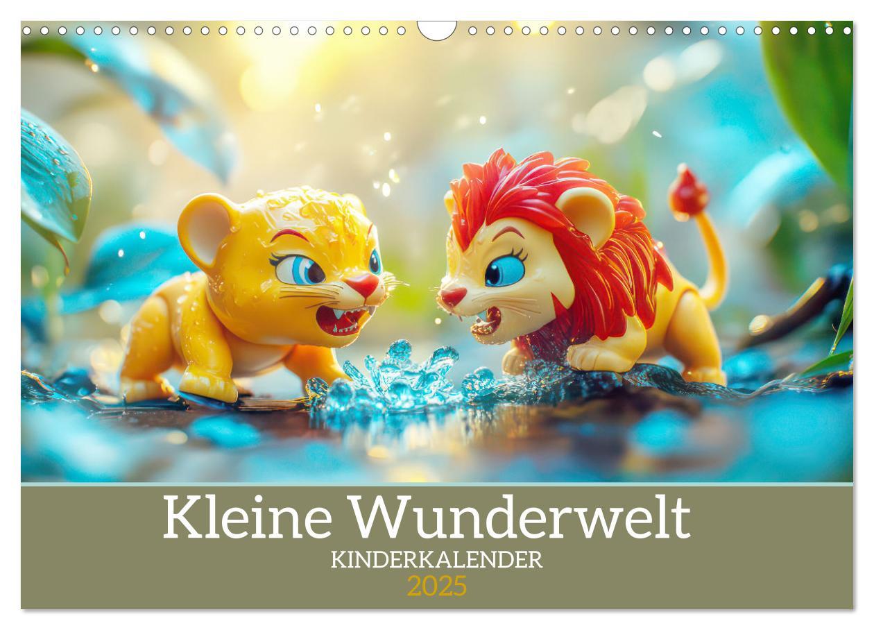 Cover: 9783457181393 | Kleine Wunderwelt - Kinderkalender (Wandkalender 2025 DIN A3 quer),...