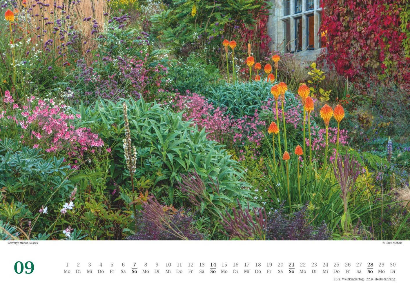 Bild: 4250809653617 | DUMONT - Traumhafte Gartenbeete 2025 Wandkalender, 42x29,7cm,...