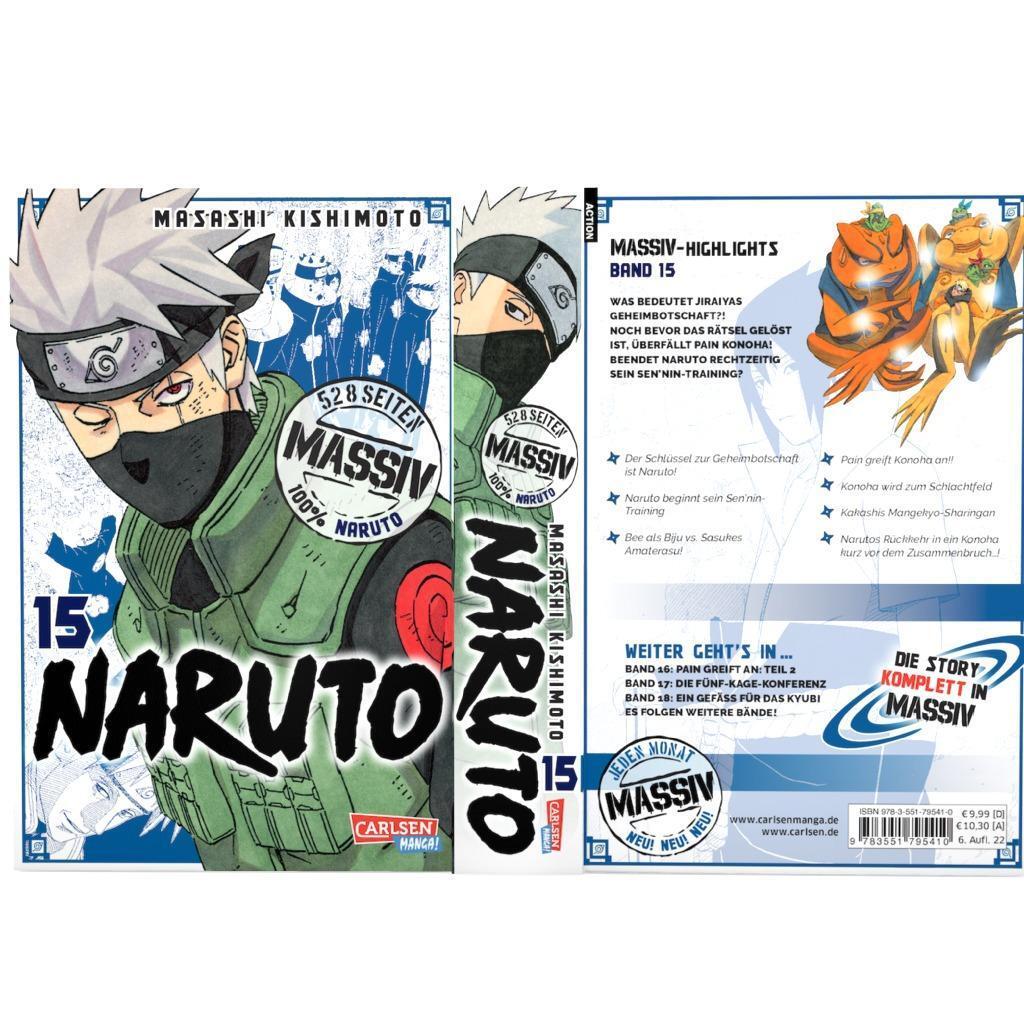 Bild: 9783551795410 | NARUTO Massiv 15 | Masashi Kishimoto | Taschenbuch | NARUTO Massiv