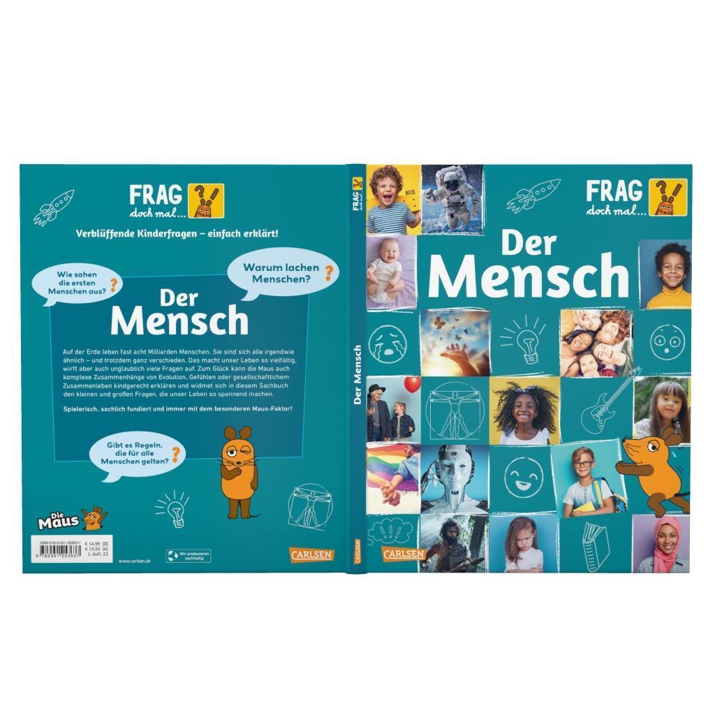 Bild: 9783551253637 | Frag doch mal ... die Maus: Der Mensch | Heike Tober | Buch | 64 S.