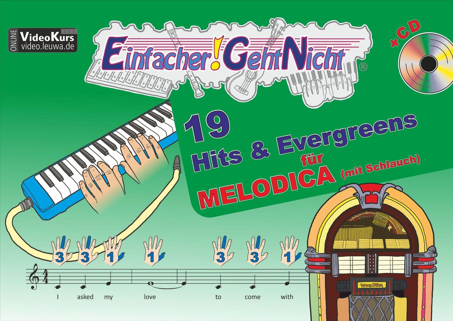 Cover: 9783940533494 | Einfacher!-Geht-Nicht: 19 Hits &amp; Evergreens - für MELODICA (mit...