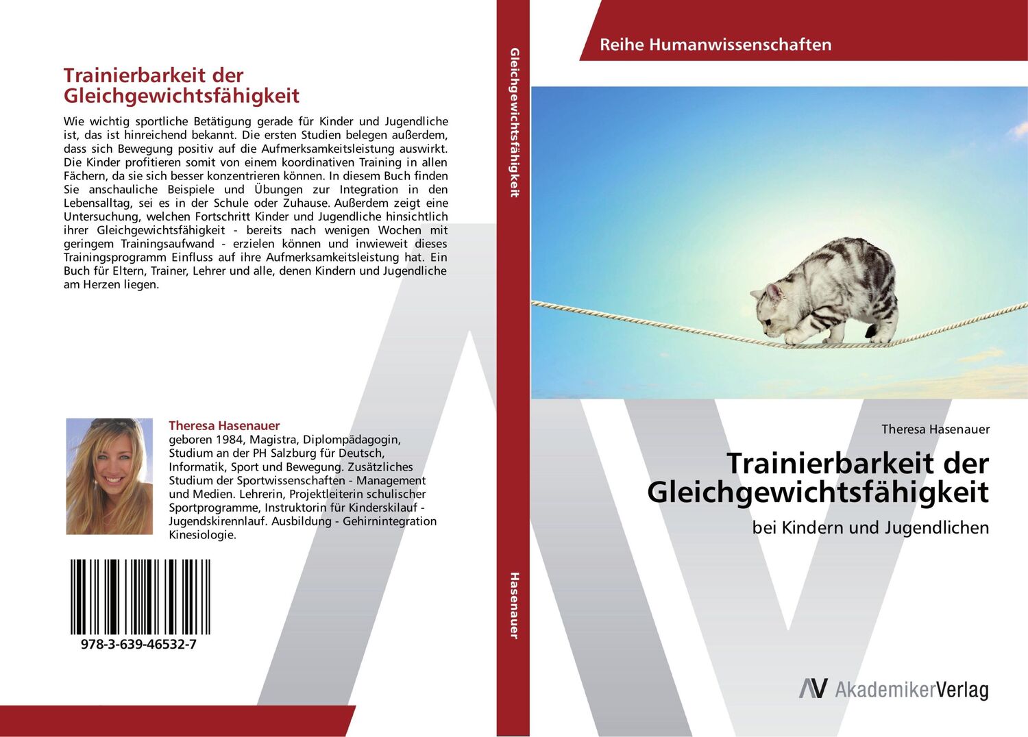 Cover: 9783639465327 | Trainierbarkeit der Gleichgewichtsfähigkeit | Theresa Hasenauer | Buch