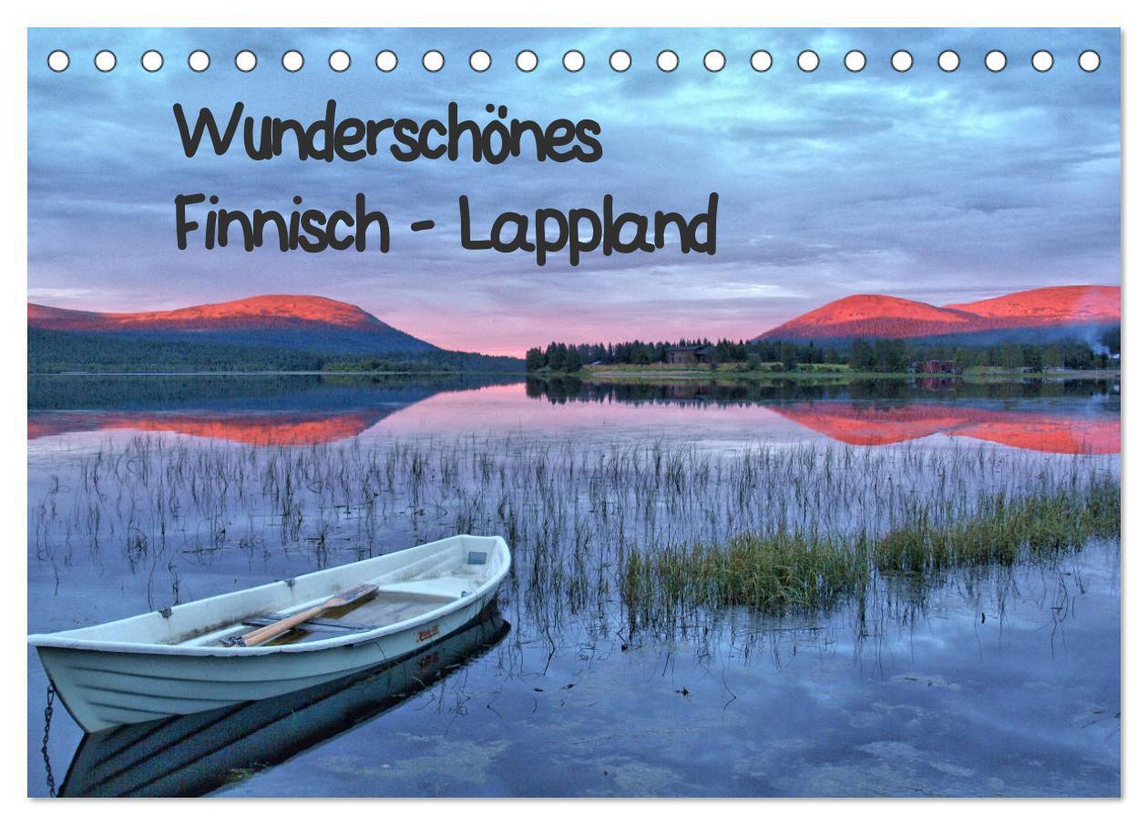 Cover: 9783435579075 | Wunderschönes Finnisch - Lappland (Tischkalender 2025 DIN A5 quer),...