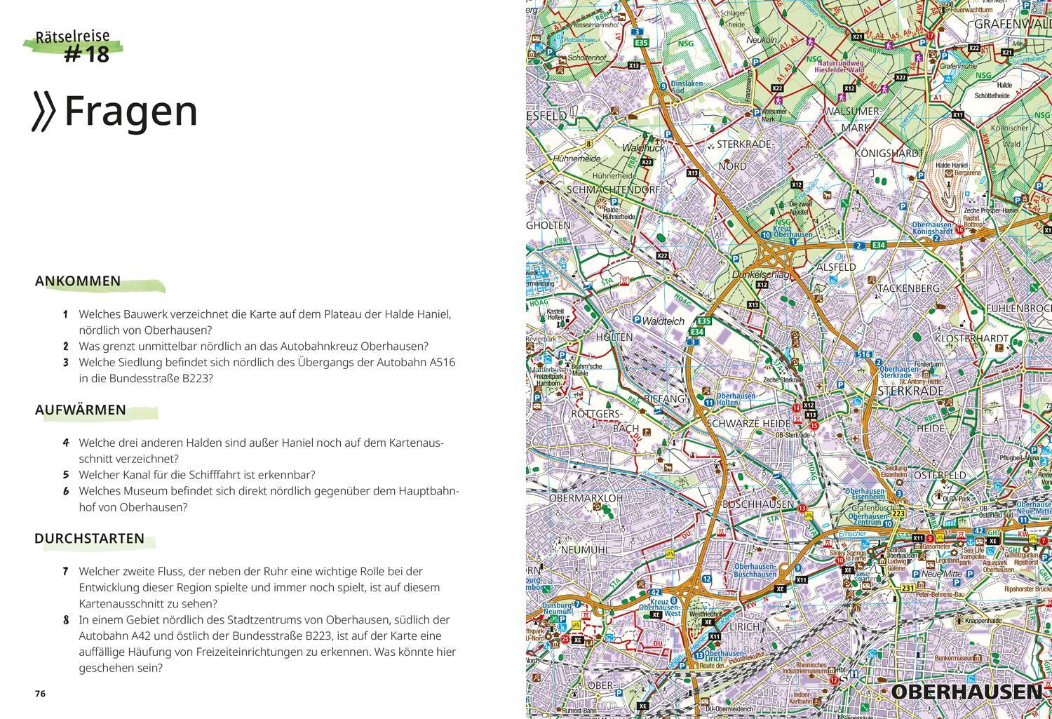 Bild: 9783616031019 | Landkarten-Rätselreise Deutschland | Nadine Ormo (u. a.) | Taschenbuch