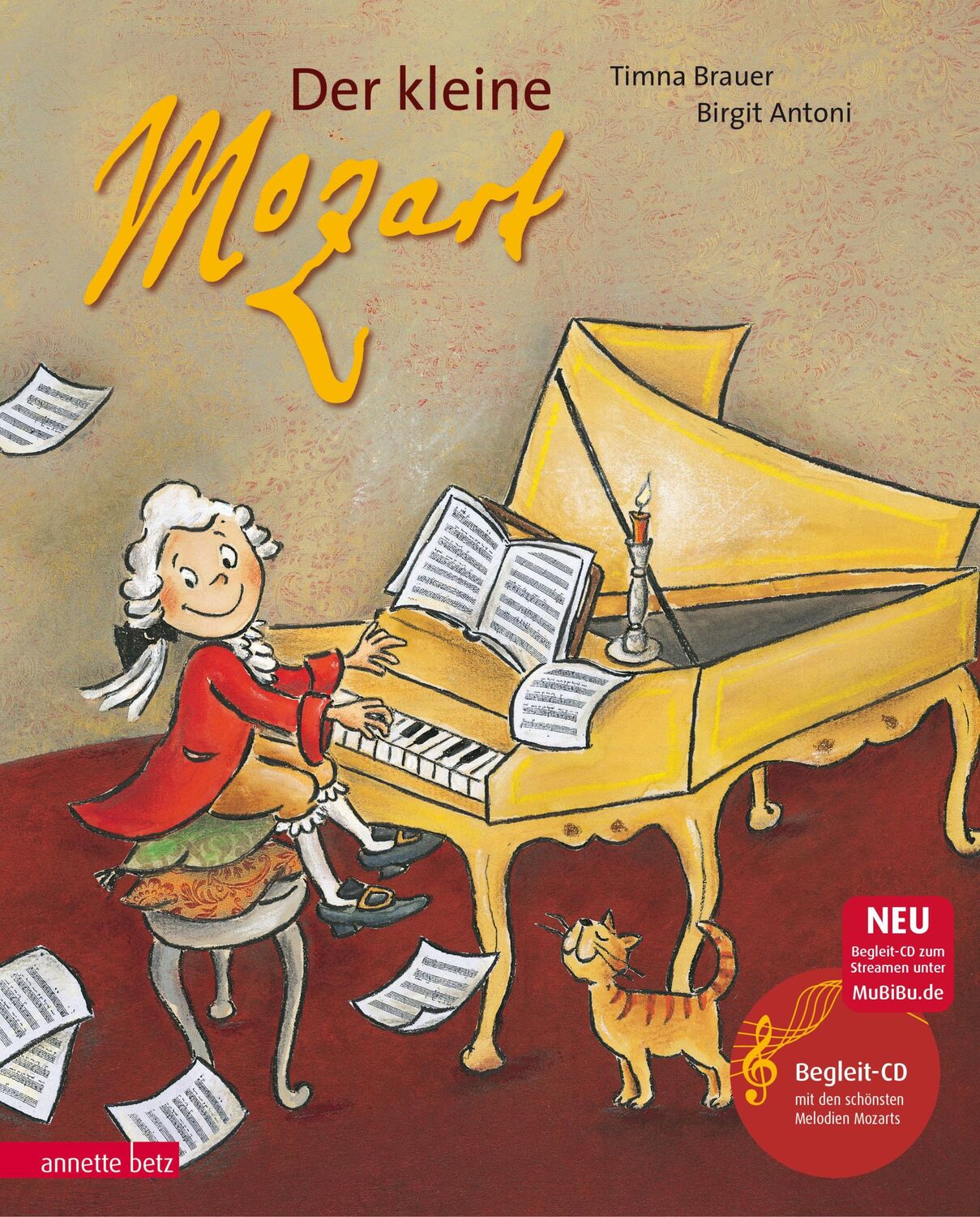 Cover: 9783219112481 | Der kleine Mozart. SuperBuch | Timna Brauer | Buch | Audio-CD | 32 S.