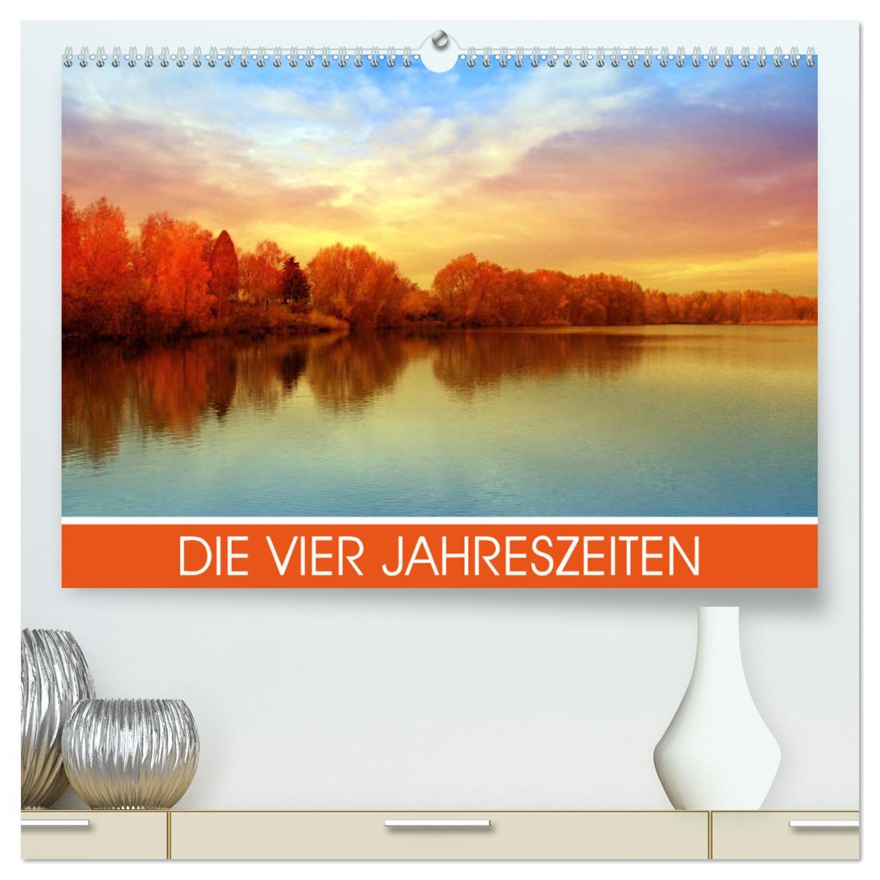 Cover: 9783435669523 | Die vier Jahreszeiten (hochwertiger Premium Wandkalender 2025 DIN...