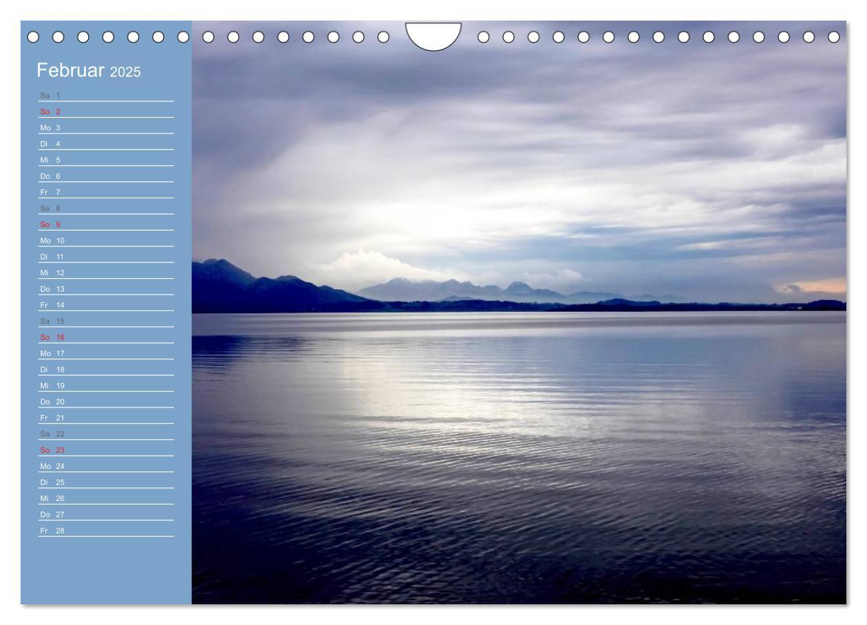 Bild: 9783435458851 | Am schönen Chiemsee (Wandkalender 2025 DIN A4 quer), CALVENDO...