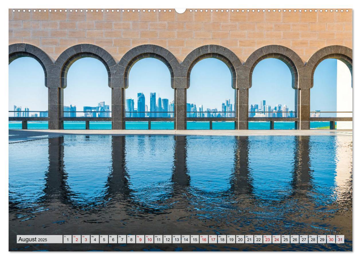 Bild: 9783435141357 | Doha - Hauptstadt von Katar (Wandkalender 2025 DIN A2 quer),...