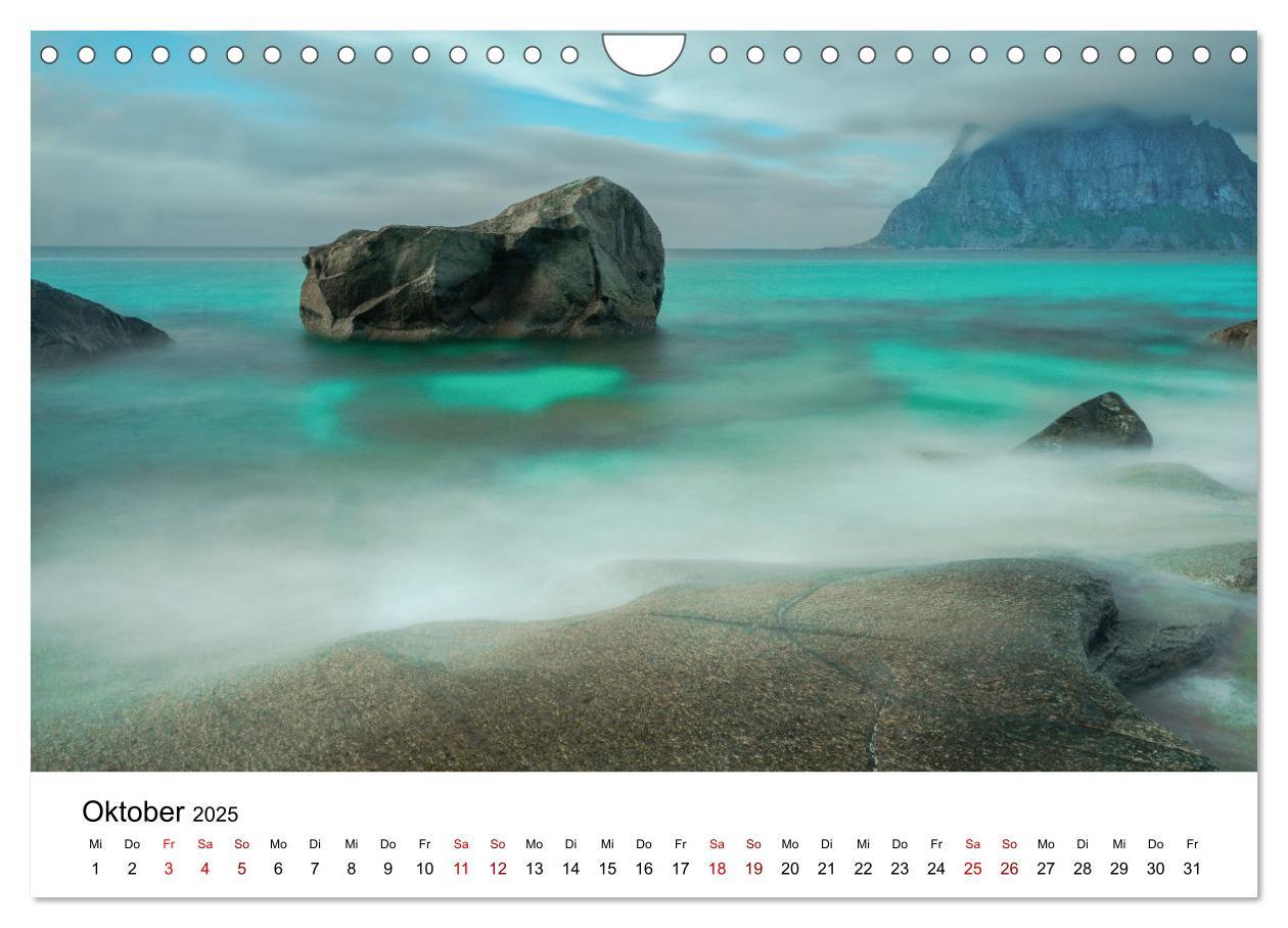 Bild: 9783435009701 | Lofoten (Wandkalender 2025 DIN A4 quer), CALVENDO Monatskalender