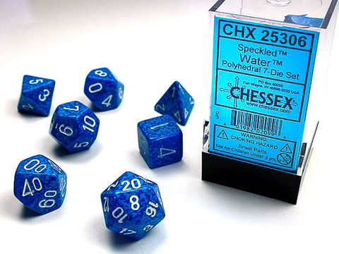 Cover: 601982020996 | Speckled® Polyhedral Water 7-Die Set | deutsch | Chessex