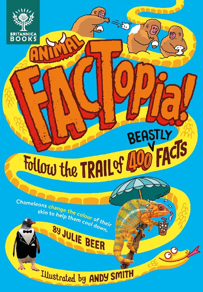 Cover: 9781913750725 | Animal FACTopia! | Follow the Trail of 400 Beastly Facts [Britannica]