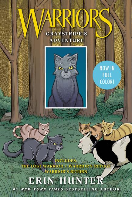 Cover: 9780062573001 | Warriors: Graystripe's Adventure: 3 Full-Color Warriors Manga Books...