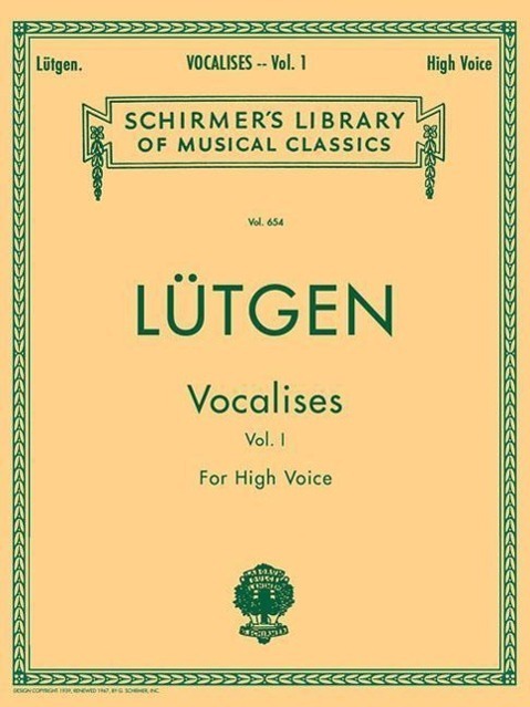 Cover: 9780634069512 | Vocalises (20 Daily Exercises) - Book I | Max Spicker | Taschenbuch