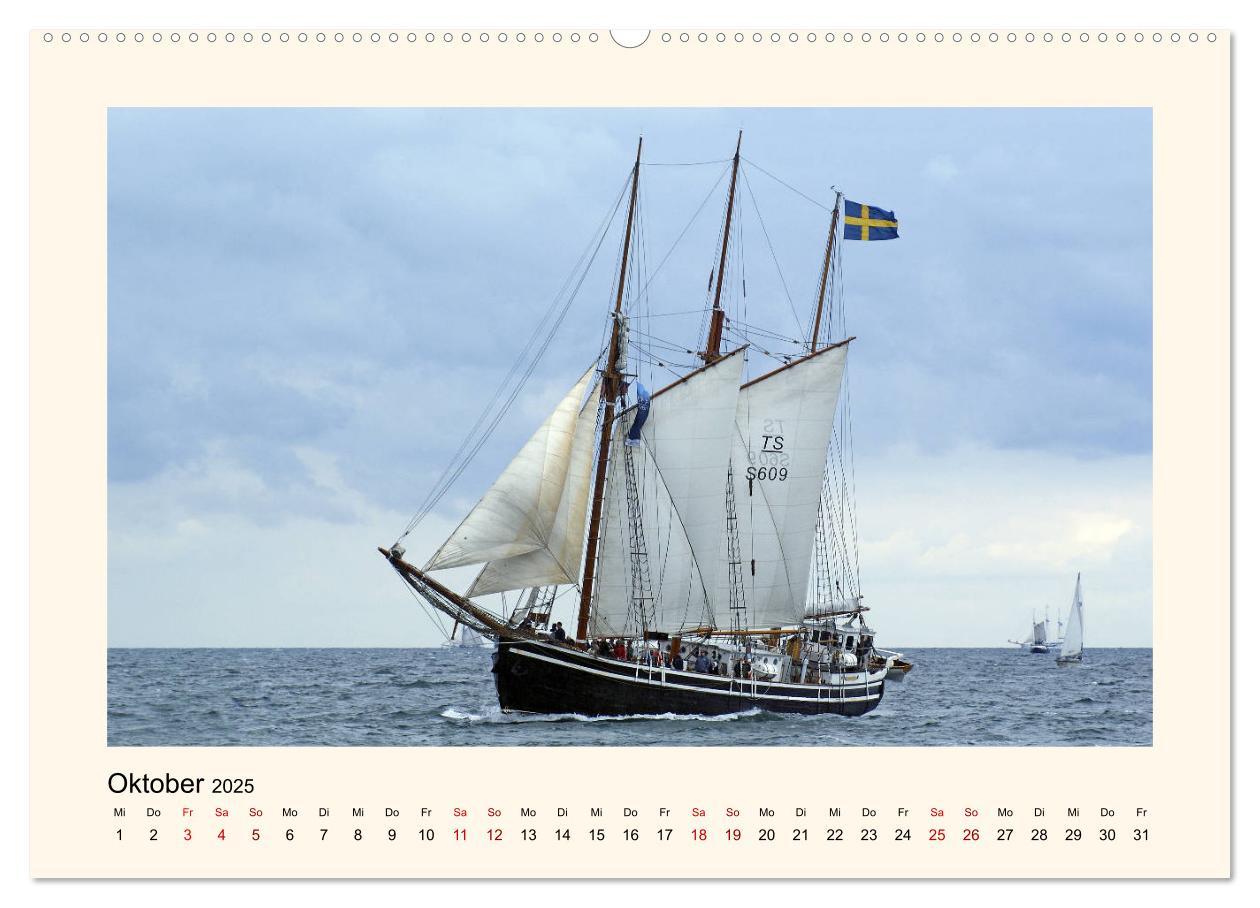 Bild: 9783435310364 | Unter vollen Segeln Traditionssegler auf der Ostsee (Wandkalender...