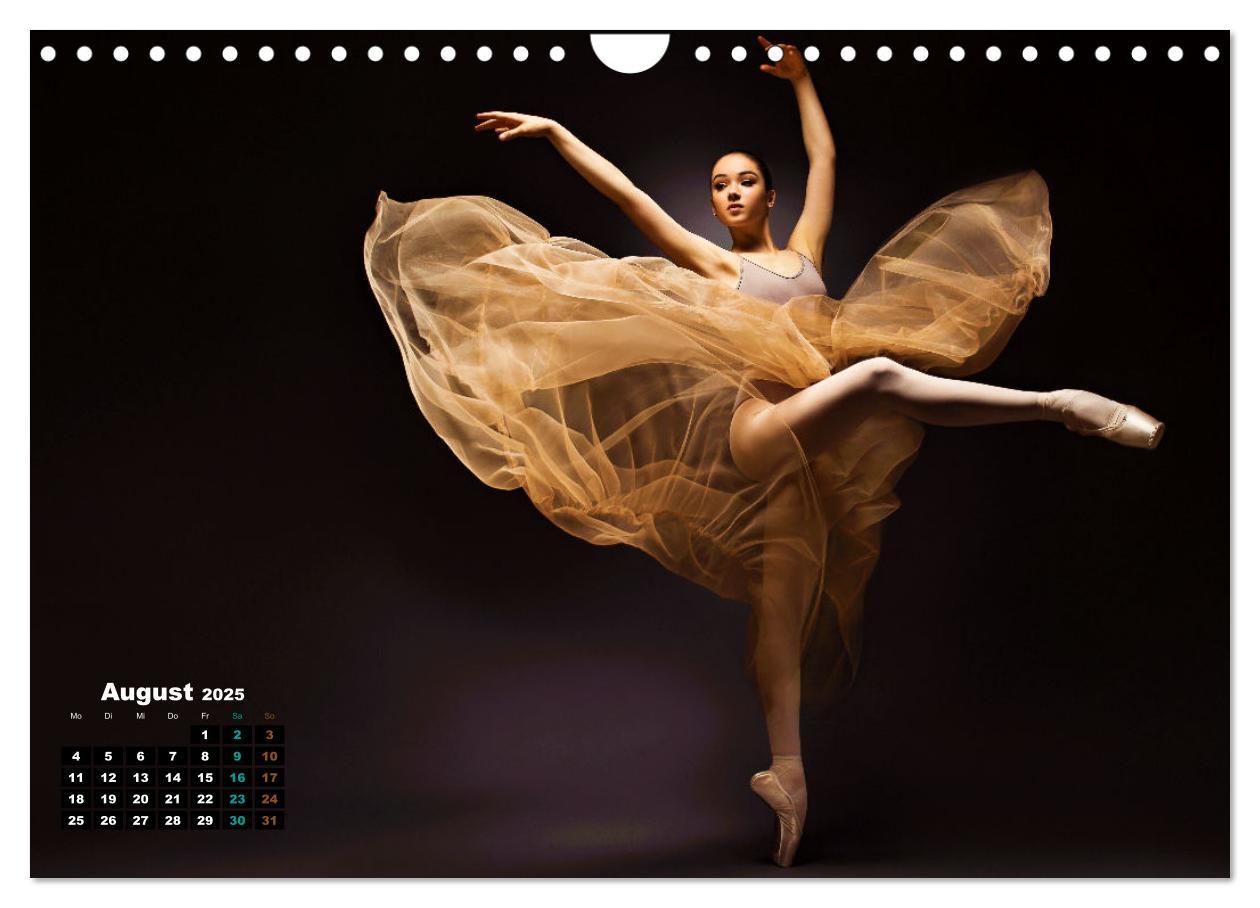 Bild: 9783457184042 | BALLETT - ein Hauch Magie (Wandkalender 2025 DIN A4 quer), CALVENDO...