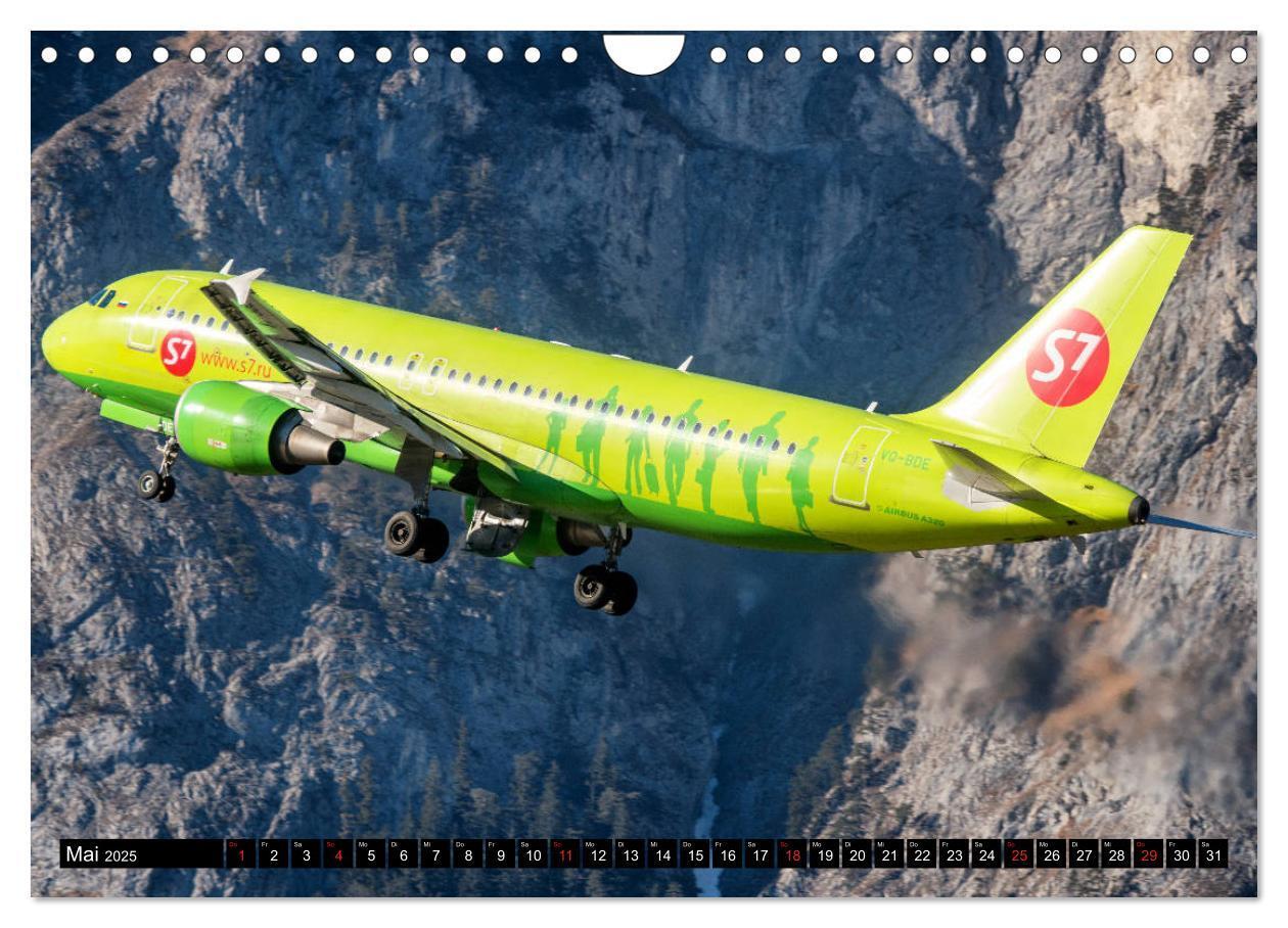 Bild: 9783435186457 | Flugzeugkalender (Wandkalender 2025 DIN A4 quer), CALVENDO...